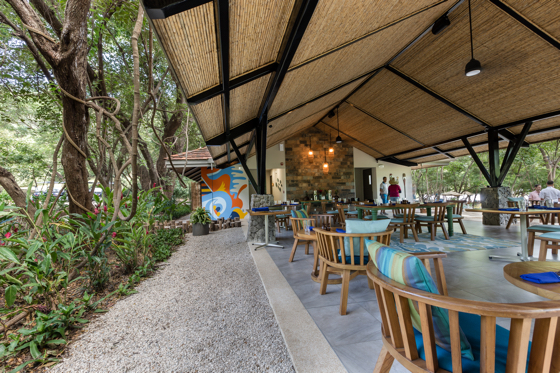 F&B space at the Andaz Costa Rica beach house