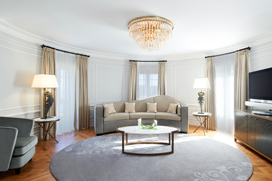 A suite at Hotel Maria Cristina in San Sebastian, Spain. CLICK HERE TO VIEW FULL GALLERY