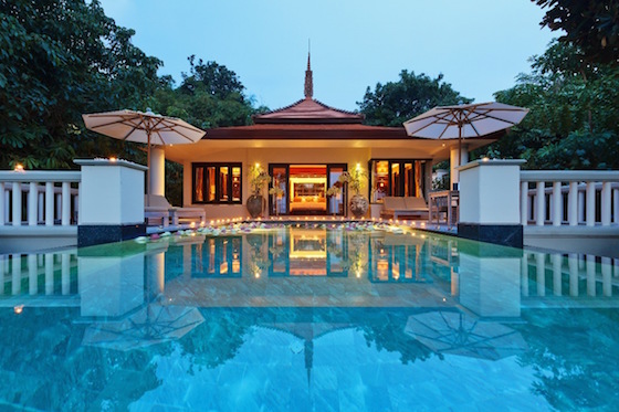 Pool villa at Trisara Phuket