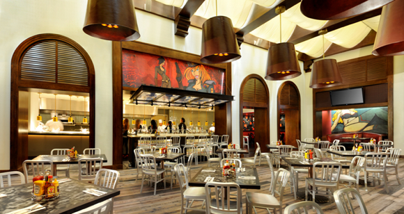 The 156-seat, 3,500 sq ft restaurant serves lunch and dinner daily.