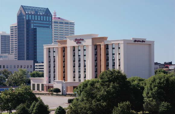 This Hampton Inn in Louisville, Kentucky was one of the properties involved in the purchase. 