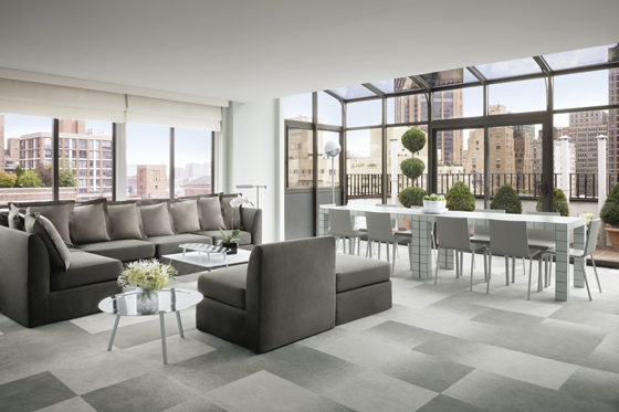 The penthouse at Morgans, New York City. CLICK HERE TO VIEW FULL GALLERY
