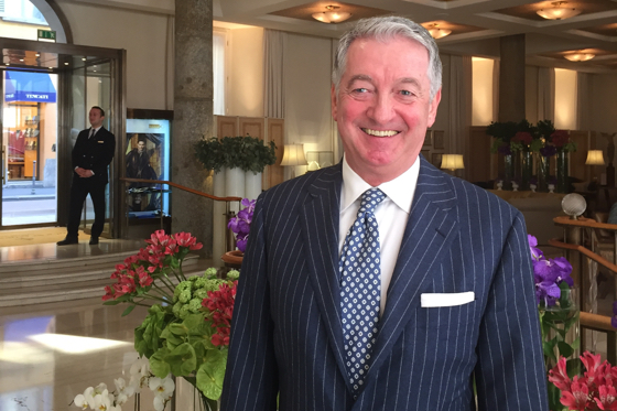Vincenzo Finizzola opened the Four Seasons Milano 22 years ago.
