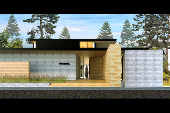 A rendering of the clubhouse at Yosemite