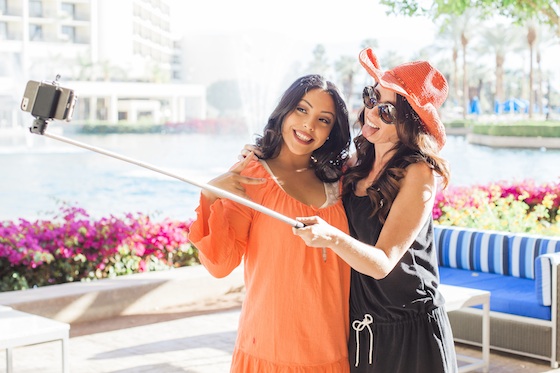 “Your Spring Selfie” package includes overnight accommodations for two, a hand-held selfie stick, a map of the property and a US$50 per night resort credit. 