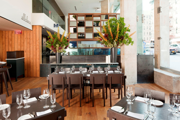 The 70-seat restaurant ellabess, headed by Chef Troy Unruh and operated by Epicurean Management, serves seasonal American fare.