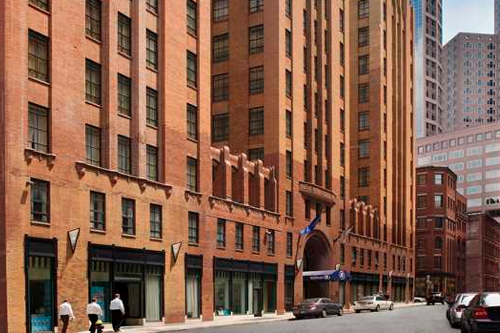 Exterior of the Hilton Boston Downtown/Financial District