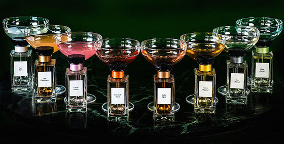 The L’Atelier de Givenchy cocktail collection consists of eight signature drinks.