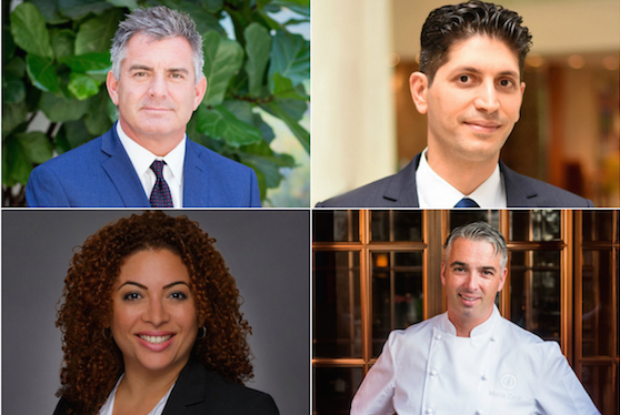 From left, clockwise: Joe Velasquez, Mazen El Jardali, Martin Cahill and Leila Reyes