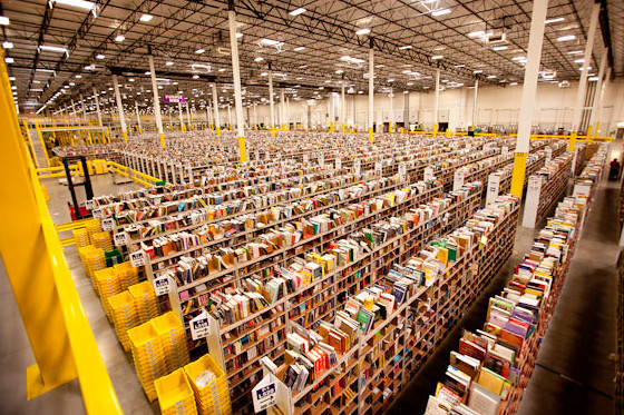 Amazon warehouse / Flickr via Scott Lewis