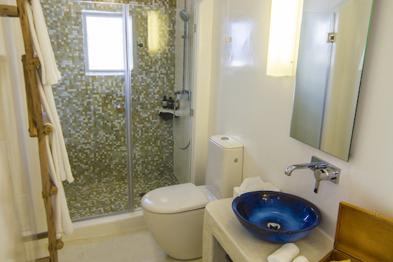 Cycladic Suites include two bathrooms.