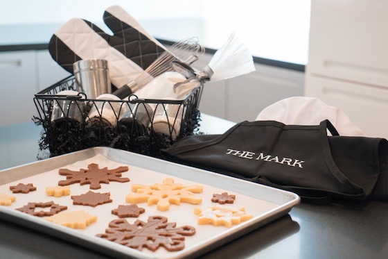 The Mark's cookie baking kits were designed by Chef Jean-Georges exclusively for The Mark.