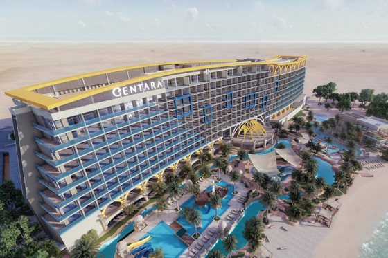 Rendering of Centara Mirage Beach Resort in Dubai