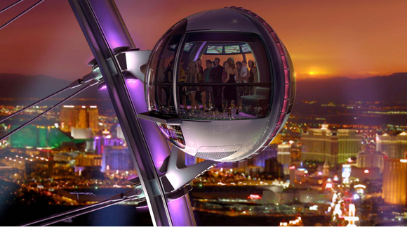 Each of the wheel’s spheres will be able to accommodate up to 40 people and will be available for individual or group events.