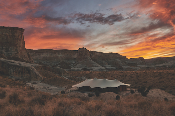 Camp Sarika is surrounded by 600 acres of Utah wilderness. 