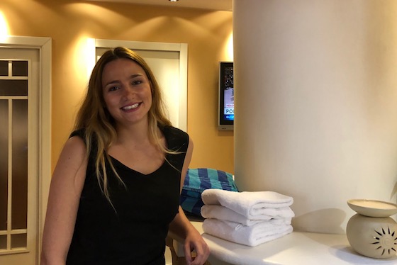 “I really want my father to be proud of what I am doing here. When this spa is finished, hopefully by the end of this year, then I will be ready to tackle the facilities in our other hotels. And yes, eventually I want to have my own brand.” -- Rebecca Pisani
