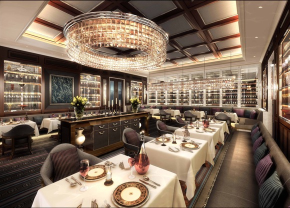 Le Cirque at The Leela Palace New Delhi, which will celebrate its grand opening September 9, promises guests a sophisticated atmosphere and innovative cuisine. Photo used courtesy of The Leela Palace New Delhi