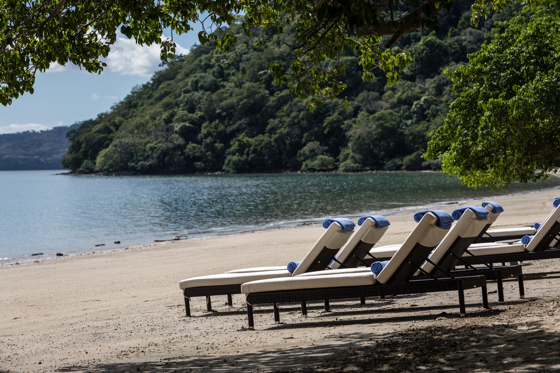 Hotel guests can commute 10 minutes to Nacascolo Beach