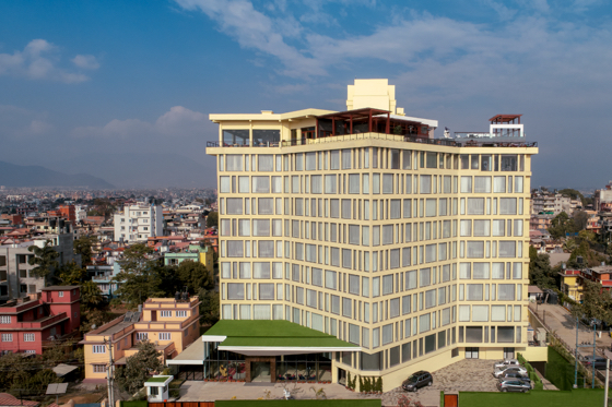 The Vivanta hotel in Kathmandu