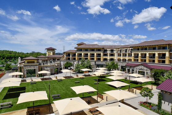 The Meritage Resort and Spa in Napa Valley, California, leveraged the popularity of its lawn into a safe open space where families and groups could gather, with food trucks, ice cream carts and music.
