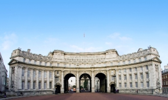 The Admiralty Arch in London