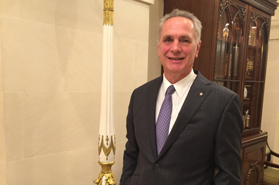 The Lanesborough's Managing Director Geoffrey Gelardi