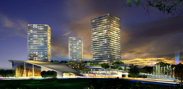 A rendering of Zorlu Center in Istanbul