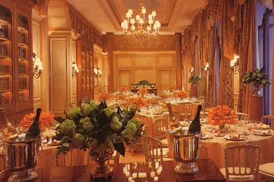 A meeting room at the newly renovated George V