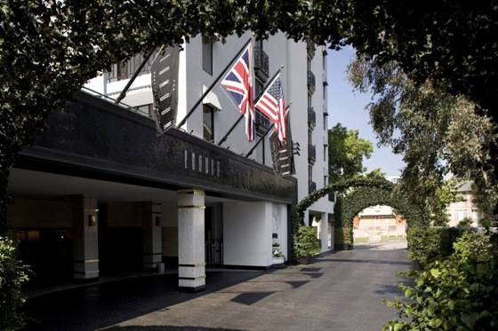Exterior of The London West Hollywood