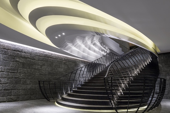 The property's design also incorporates contemporary design elements.