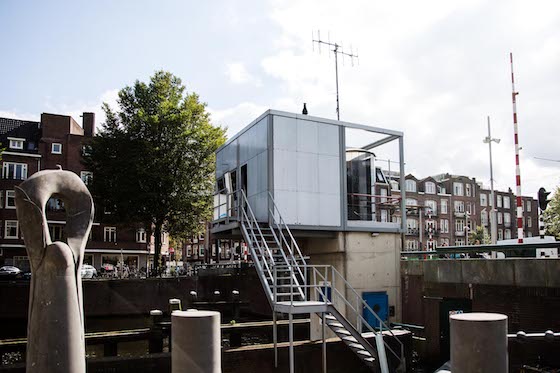 One of the converted bridge houses that's now a Sweets Hotel room
