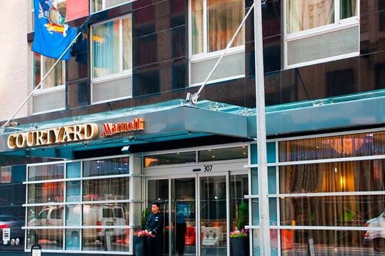Exterior of Courtyard Times Square West 