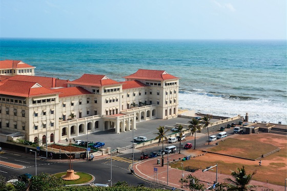 The Galle Face Hotel originally opened in 1864.