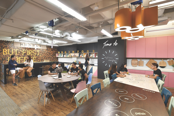 Ascott's Lyf concept has social spaces for work and socializing