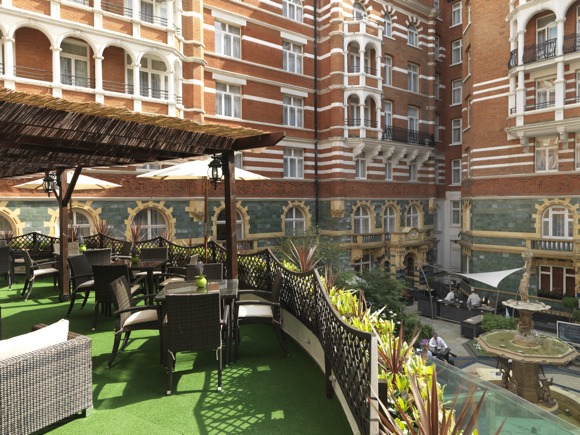 The Rémy Martin Cognac and Cigars Terrace is open daily from 5 p.m. to 11 p.m. Photos used courtesy of 51 Buckingham Gate