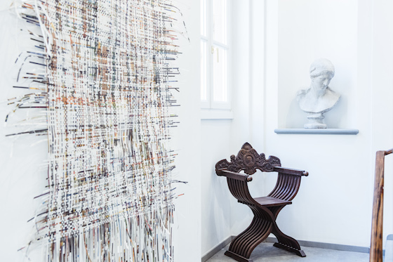 Gallery space at Milu Hotel