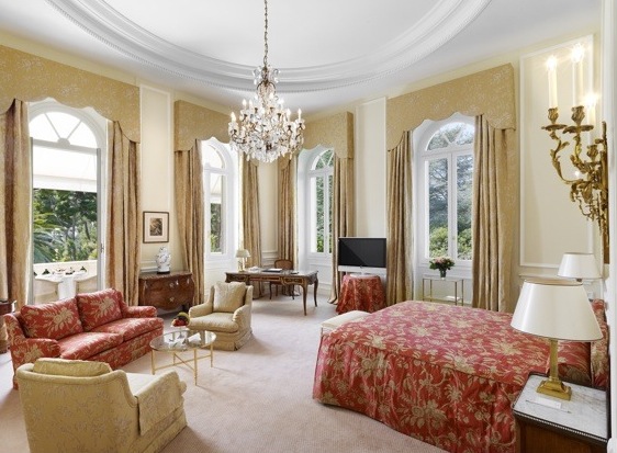 The redesigned Junior Suite at Hotel du Cap-Eden-Roc.