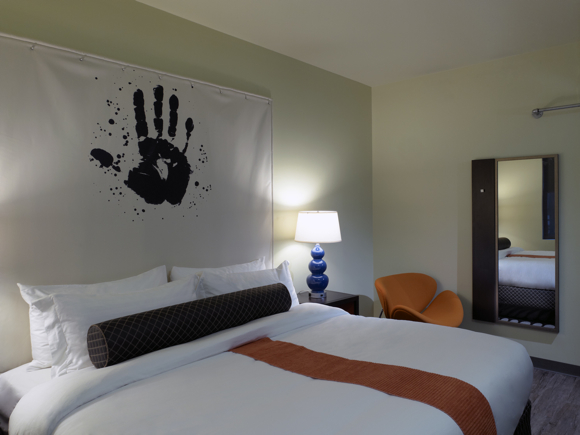 Guestrooms at Acme Hotel