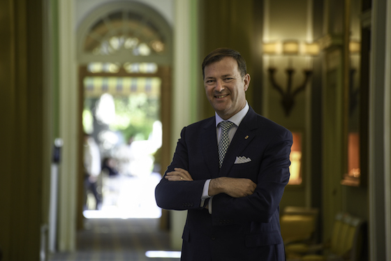 Danilo Zucchetti’s predecessor at Villa d’Este, says, “I think (Zucchetti is) very patient. I think that he’s very wise. He listens to people and he takes the time to take the decision.”
