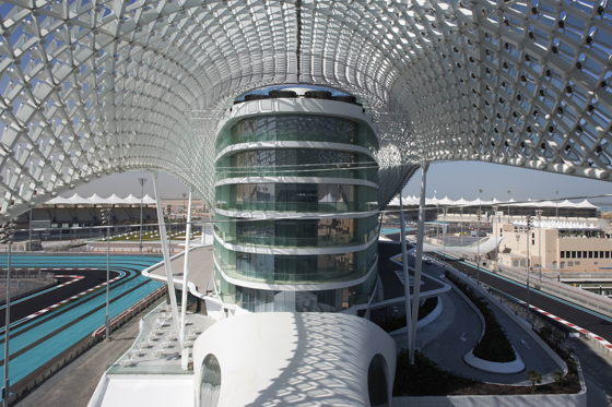 Exterior of W Abu Dhabi – Yas Island
