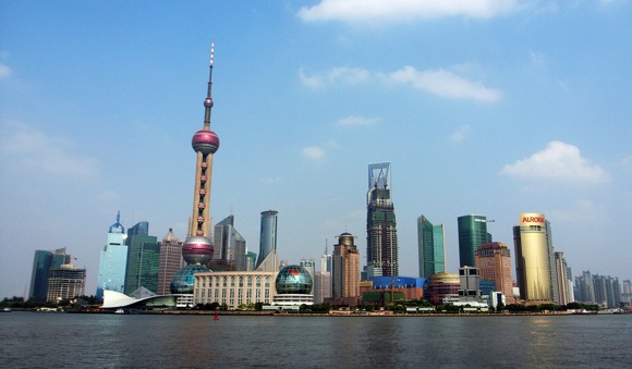 Strong growth in the Shanghai market bolstered China's numbers. Photo by Chen Zhao/CC