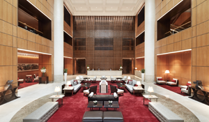 The new lobby at the Singapore Marriott Hotel. CLICK HERE TO VIEW FULL GALLERY