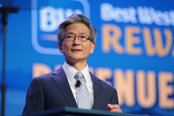 Best Western President and CEO David Kong