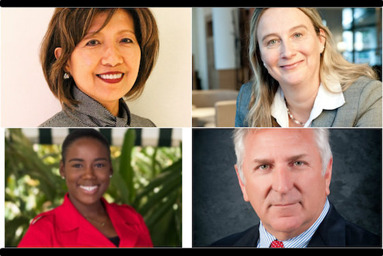 From left, clockwise: Jennie Hoffman, Sigrid Ko¨ntopp, Robert Bray,  Issia Thelwell