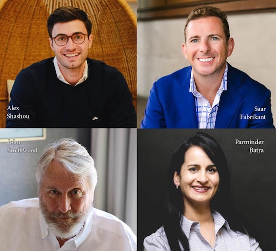 Clockwise from top left: Alexander Shashou; Saar Fabrikant; Parminder Batra; John Smallwood