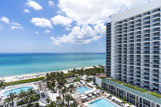 Exterior of the Eden Roc Miami Beach