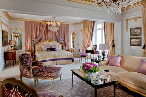 Royal Suite, Hotel Plaza Athénée, Paris. CLICK HERE TO VIEW FULL GALLERY 