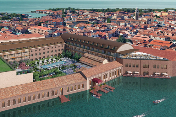 Rendering of the new Langham coming to Venice, Italy