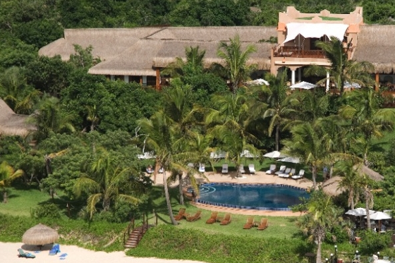 Aerial view of Indigo Bay Resort & Spa