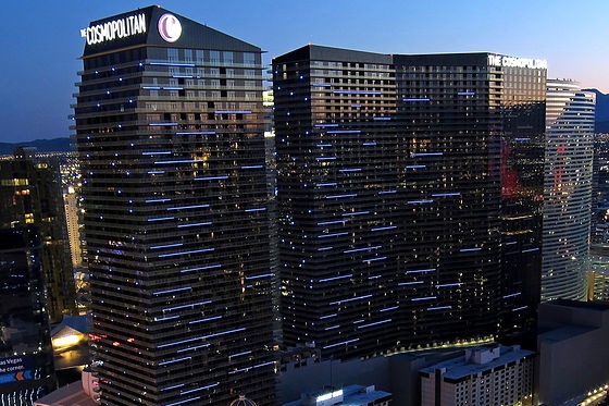 Exterior of Cosmopolitan of Las Vegas 